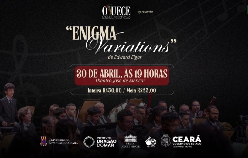 Orquestra Sinfônica da UECE apresenta concerto clássico no Theatro José de Alencar